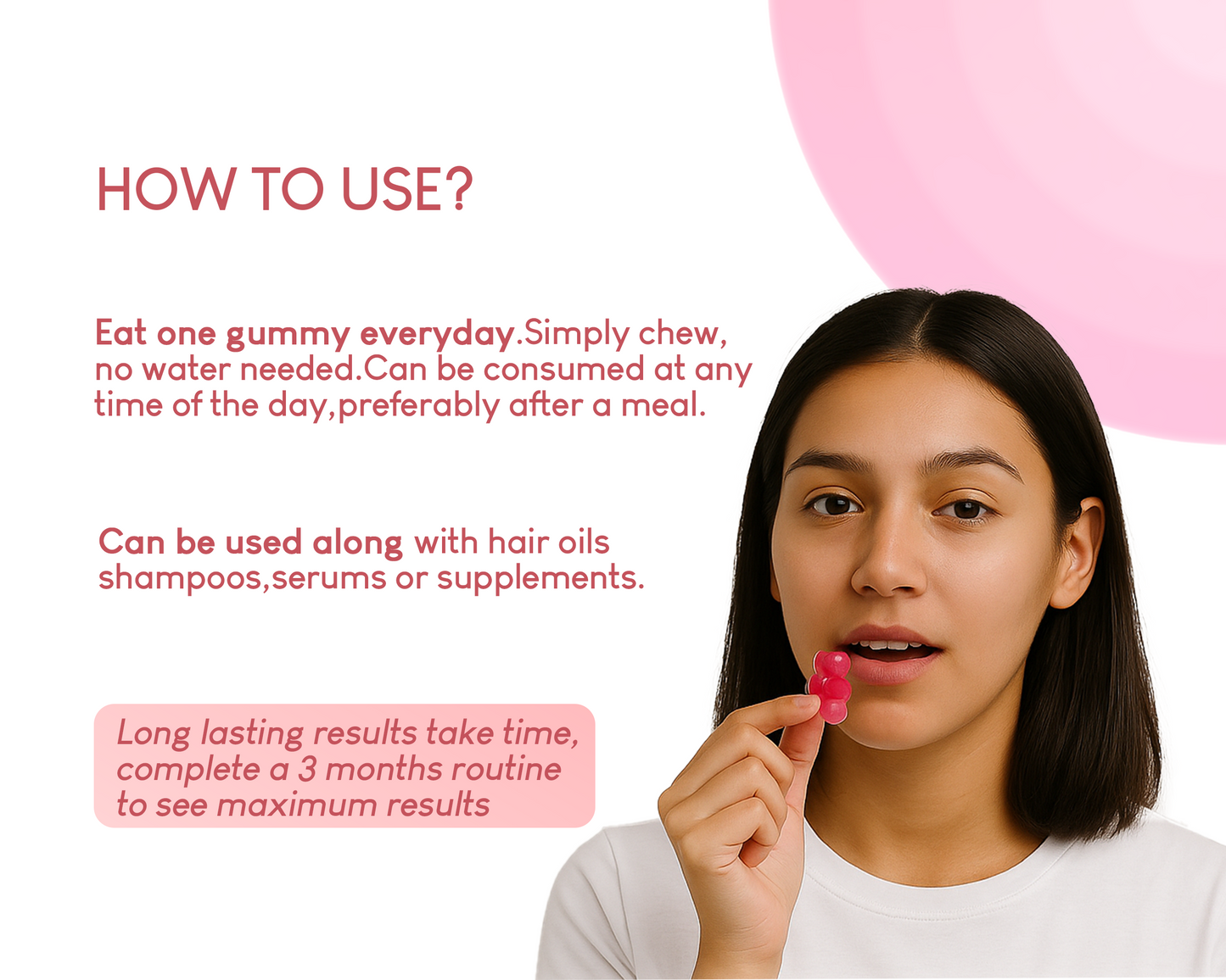 Biotin Hair Gummies