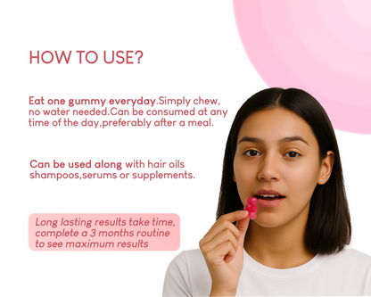 Biotin Hair Gummies